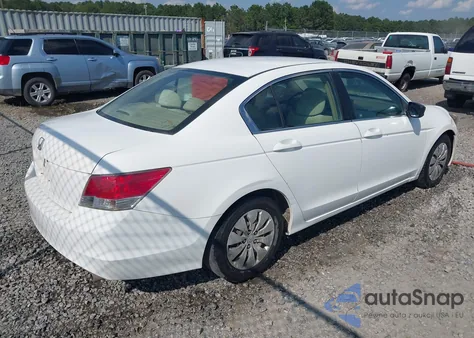 2009 Honda Accord 2.4 Lx from USA, damaged, VIN 1HGCP25339A080586